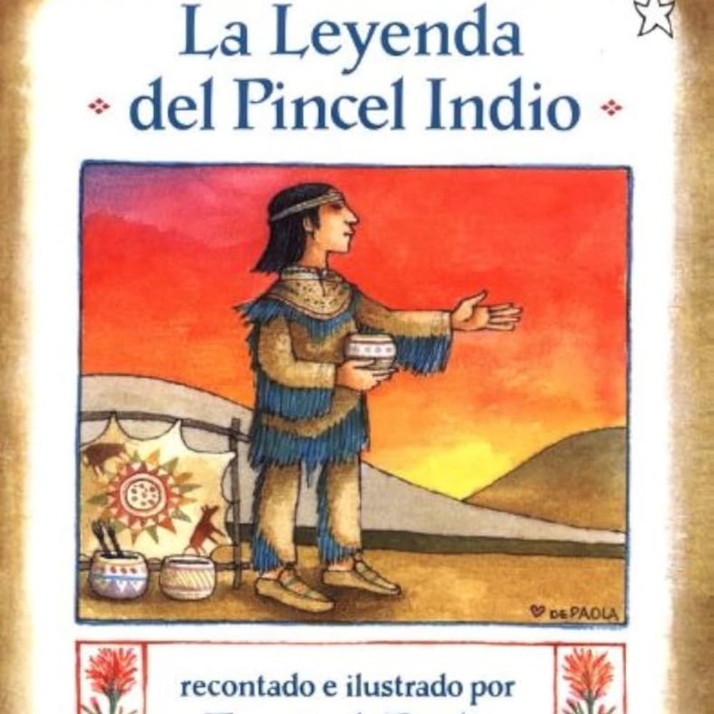 La Leyenda del Pincel Indio book
